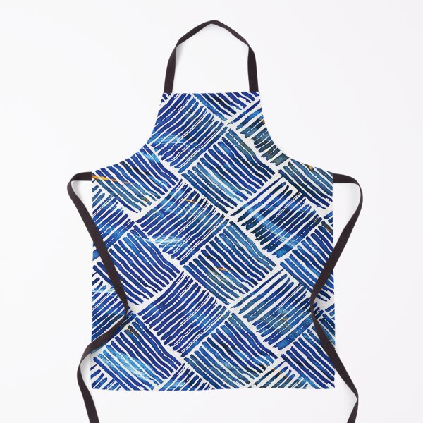 Item preview, ♤ Blue Watercolor Streaks designed and sold by Naumovski.
