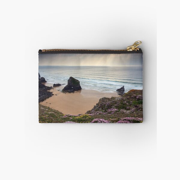 Item preview, Shafts of light over the Bedruthan Steps designed and sold by bitm2007.