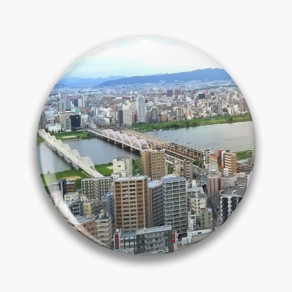Item preview, Osaka Skyline designed and sold by Wisps & Whiskers Designs.