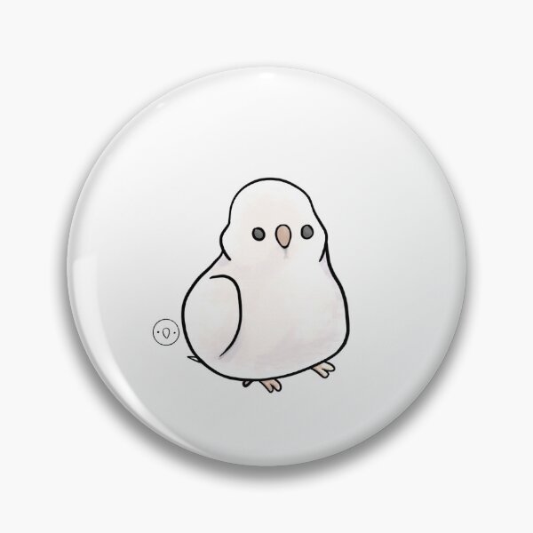 Item preview, marshmallow birb designed and sold by birbify.