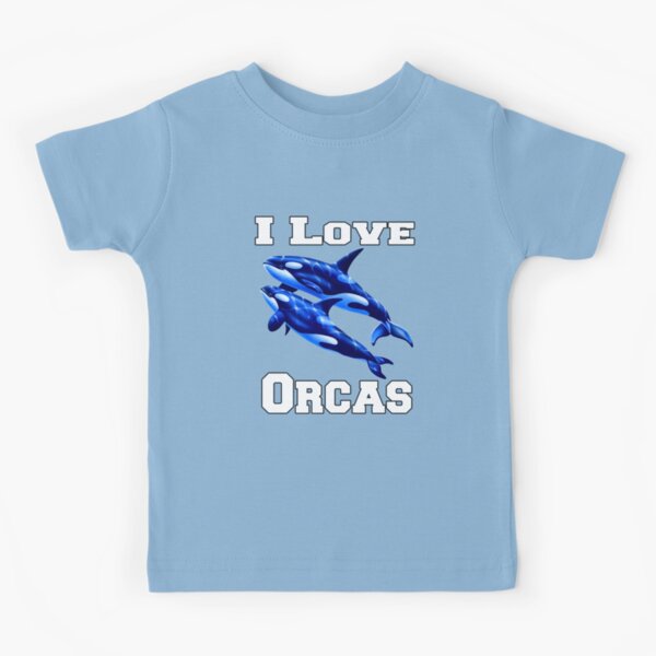 Orca whale gifts kids t-shirt