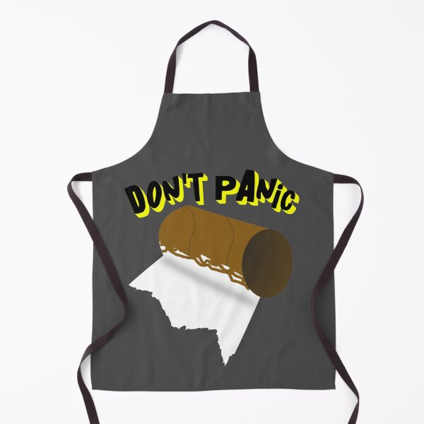 Item preview, Don't Panic Toilet Paper Shortage designed and sold by CharJens.