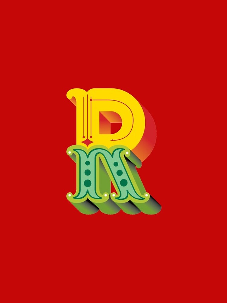 Thumbnail 4 of 4, iPhone Case, Traditional Brazilian Lettering - Letter R designed and sold by portodesign.