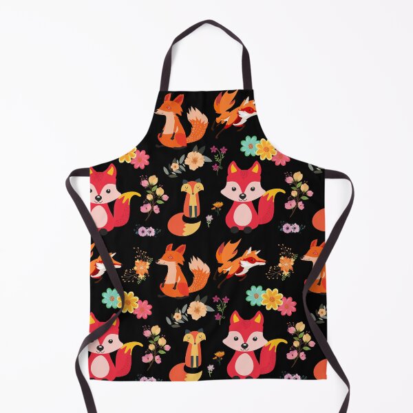 Item preview, Cute Fox Animal Pattern designed and sold by RobomShop.