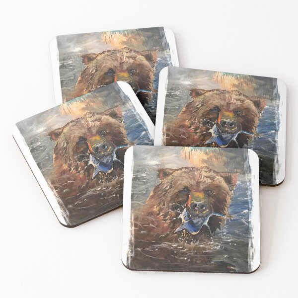 Item preview, Bear Fishing designed and sold by Ryan Biddle.