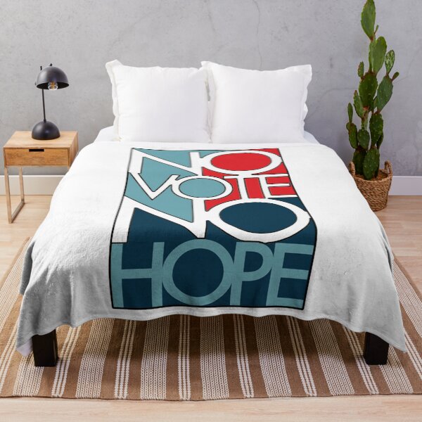 Item preview, No Vote No Hope - Exercise Your Right. designed and sold by WolfSpiritCo.