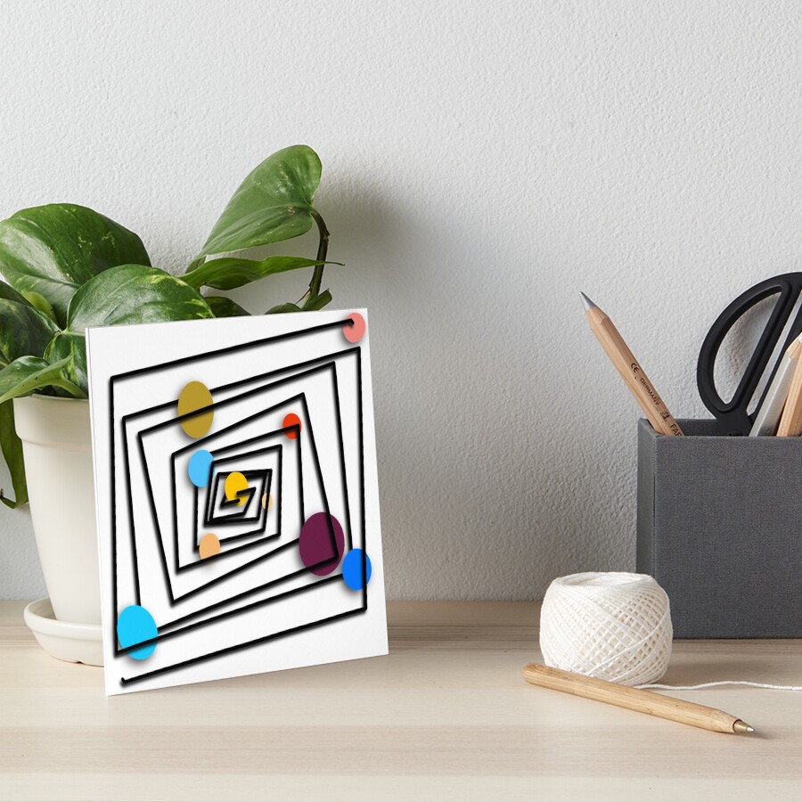 Item preview, Art Board Print designed and sold by CorgDesigns.