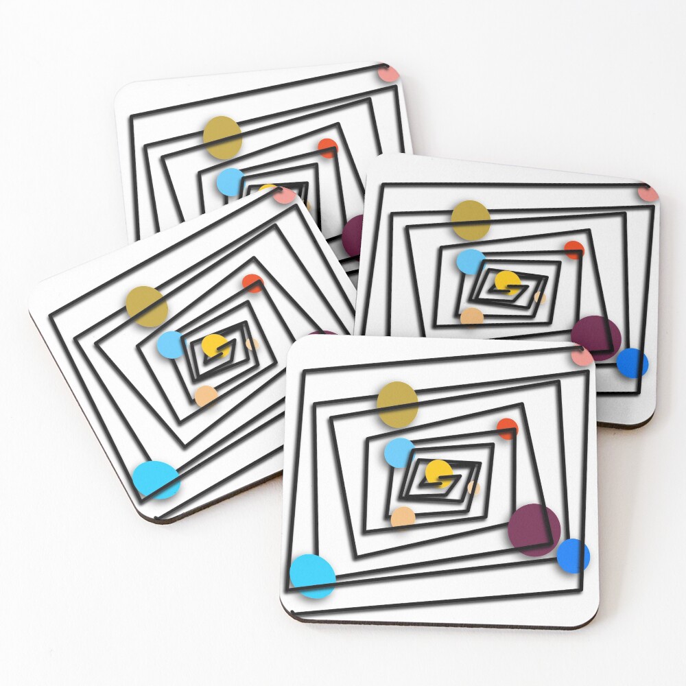 Item preview, Coasters (Set of 4) designed and sold by CorgDesigns.