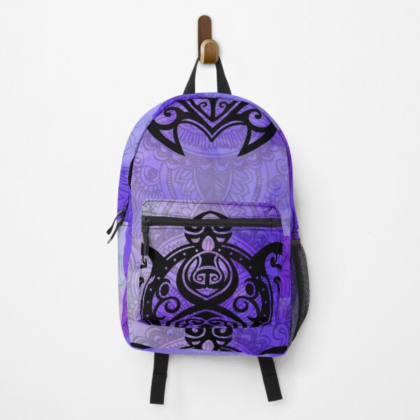 Item preview, Sea Turtle Mandala Paisley on Purple - Hawaiian style designed and sold by Bebichic.