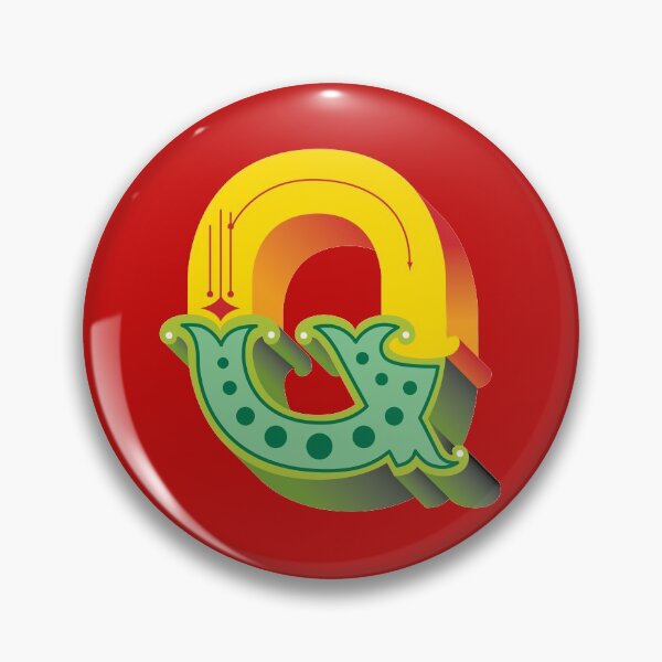 Item preview, Traditional Brazilian Lettering - Letter Q designed and sold by portodesign.