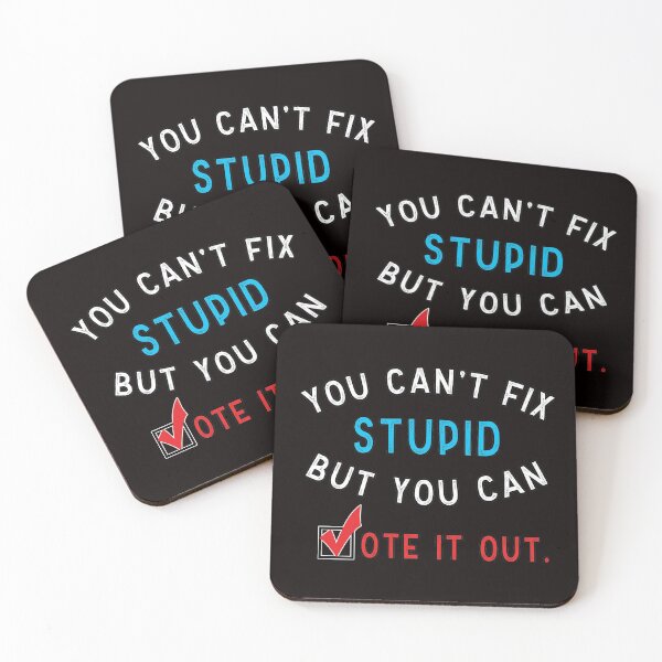 Item preview, Hilarious Truth - Vote Stupidity Out designed and sold by WolfSpiritCo.