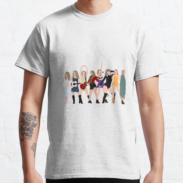 Taylor Swift eras incl folklore - incl evermore available here https://www.redbubble.com/shop/ap/64928335 Classic T-Shirt