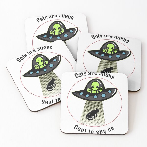 Item preview, Aliens and cats designed and sold by equilibrum08.