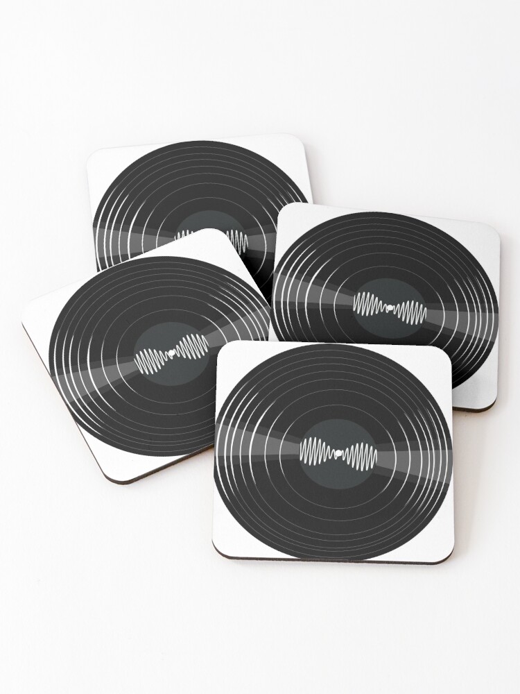 arctic monkeys am vinyl Coasters (Set of 4) for Sale by Boyishdesigns