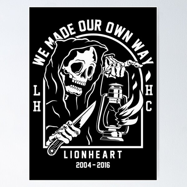 Item preview, Lionheart metal music designed and sold by Hideky98.