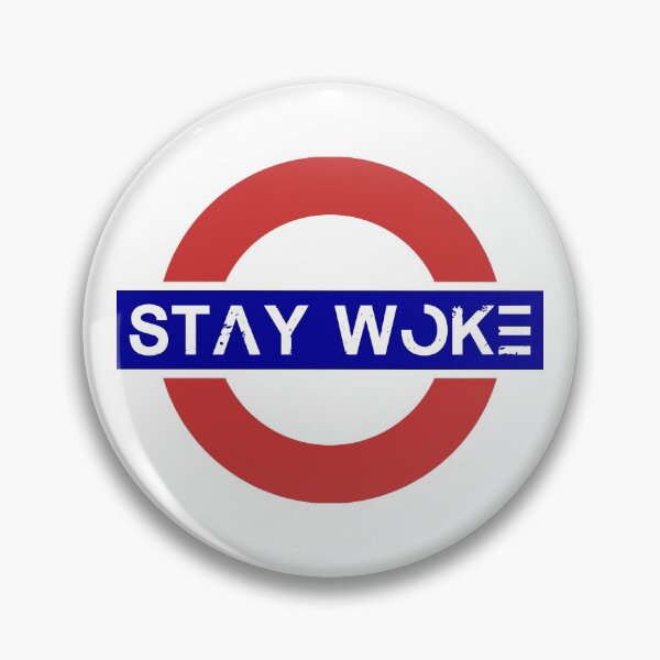 Item preview, Stay Woke Progressive AF Political Statement  designed and sold by mamazita.