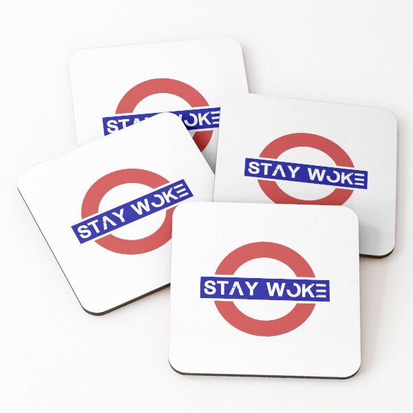 Item preview, Stay Woke Progressive AF Political Statement  designed and sold by mamazita.