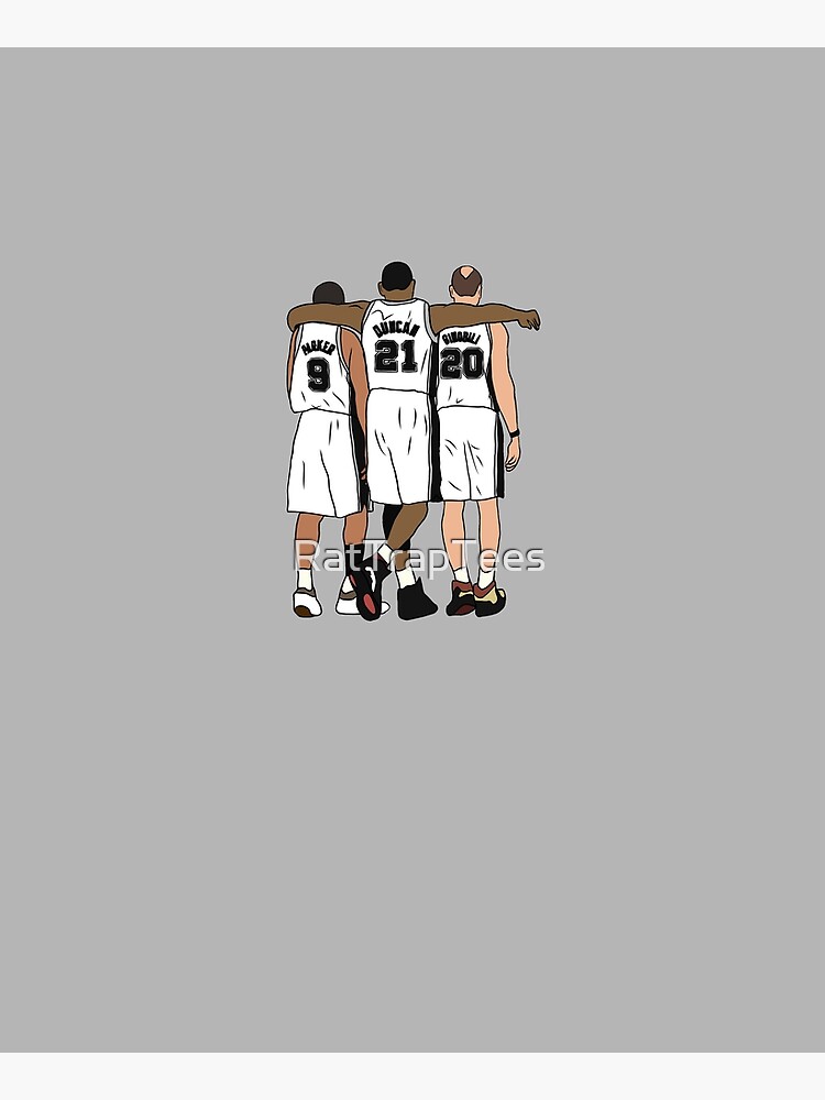 Tony, Tim & Manu by RatTrapTees