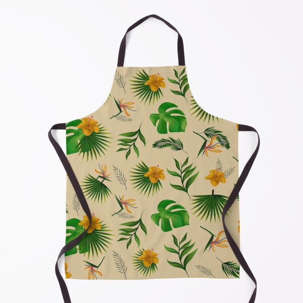 Item preview, Vintage Flower Nature Tropical Flowers Green Leaves designed and sold by retrobox.