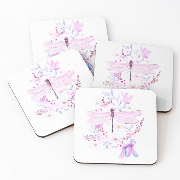 Item preview, Pink / Purple Dragonfly designed and sold by BlossomandIvy.