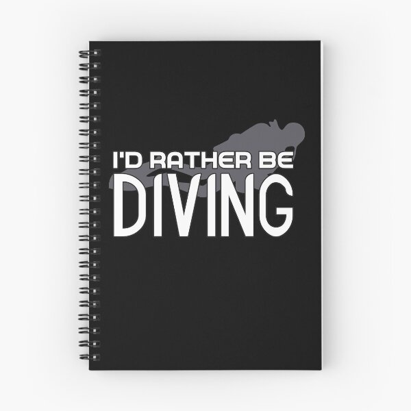 Item preview, I'd Rather Be Diving designed and sold by RobomShop.