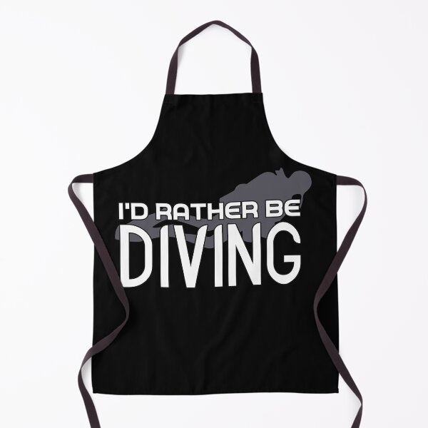 Item preview, I'd Rather Be Diving designed and sold by RobomShop.