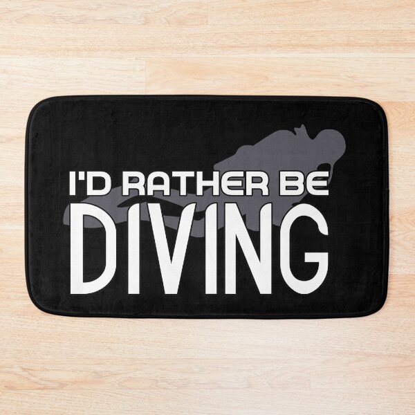Item preview, I'd Rather Be Diving designed and sold by RobomShop.