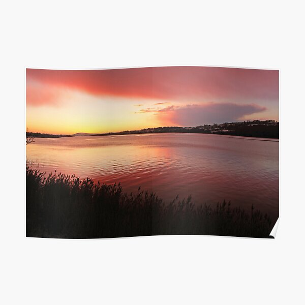 Foyle Sunset Poster