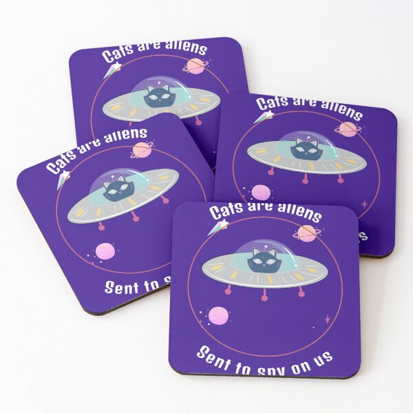 Item preview, Cats are Aliens designed and sold by equilibrum08.