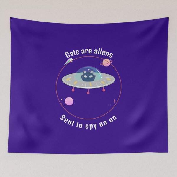Item preview, Cats are Aliens designed and sold by equilibrum08.