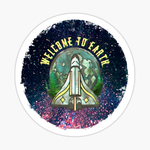 Bienvenue sur Terre - The Last of Us Part II Sticker