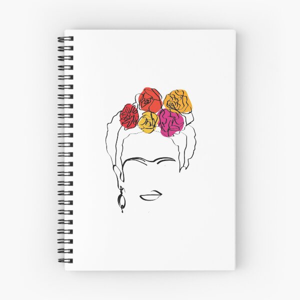 Item preview, Frida Kahlo - Face Portrait - Line Art designed and sold by artswag.