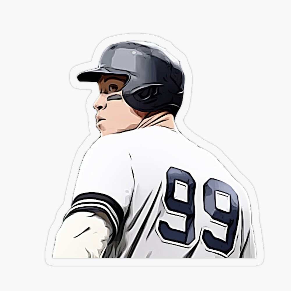 New York Yankees Aaron Judge Hand Print Sticker