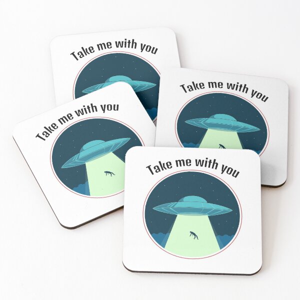 Item preview, Aliens take me with you designed and sold by equilibrum08.