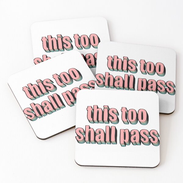 Item preview, this too shall pass designed and sold by little-ace98.