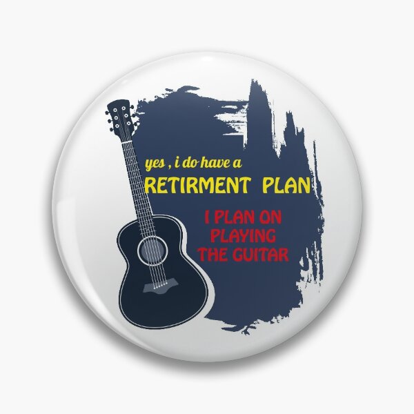 Item preview, My Retirement Plan Guitar designed and sold by bkjournaly2020.