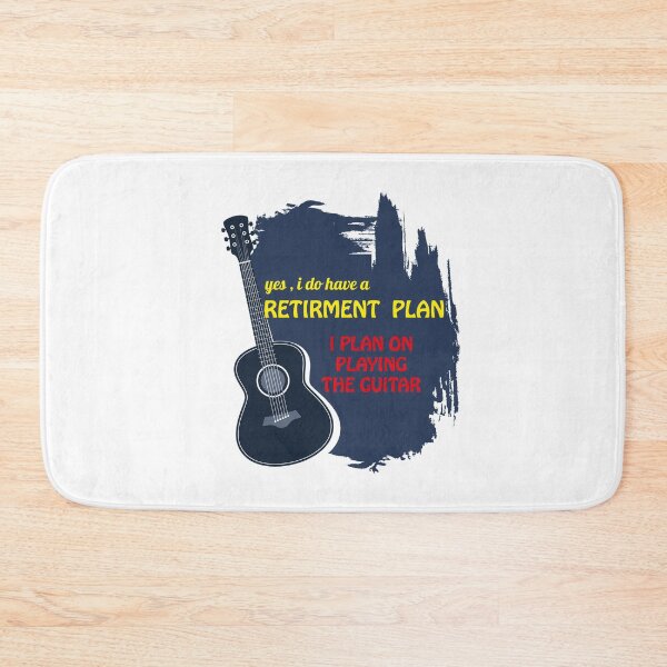 Item preview, My Retirement Plan Guitar designed and sold by bkjournaly2020.