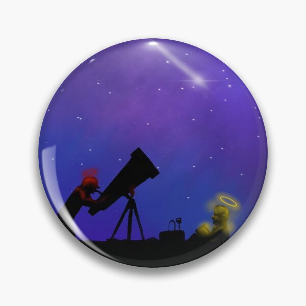 Artikelvorschau, Engel und Dämon Stargazing entworfen und verkauft von acsalva.