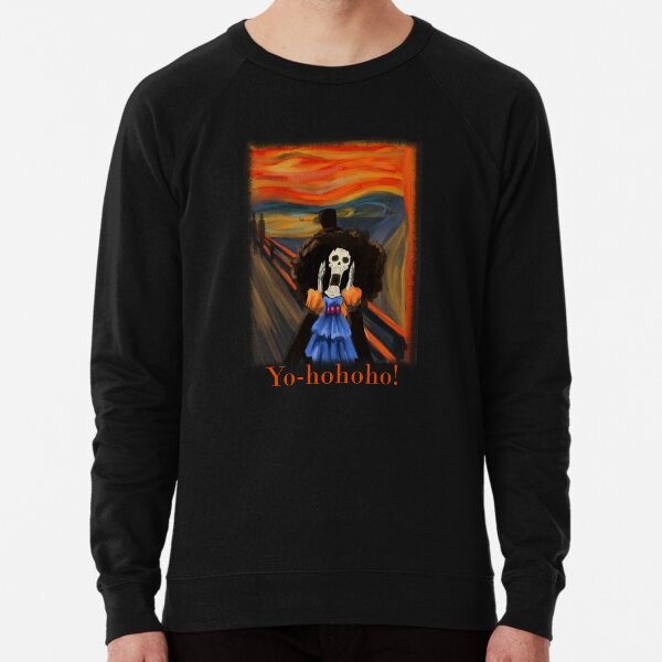 The Scream Soul King Brook Yo-hohoho! Sweatshirt léger