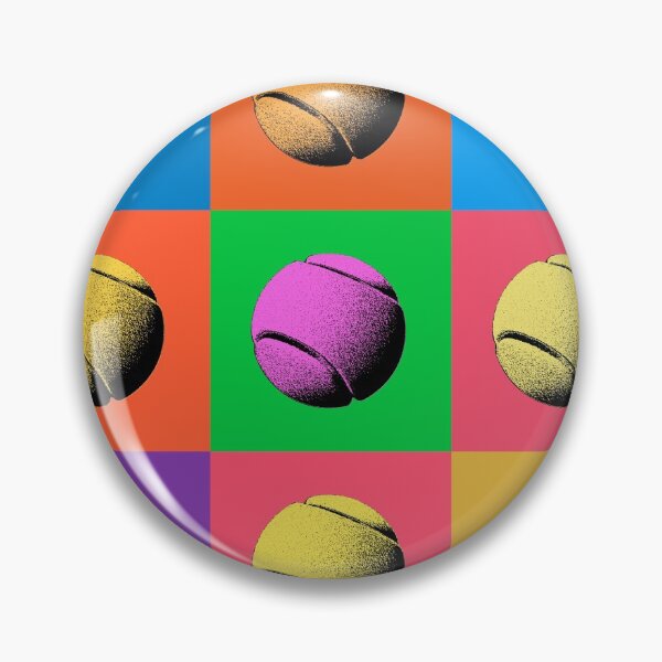 Item preview, Tennis ball in an Andy Warhol style designed and sold by bdws.