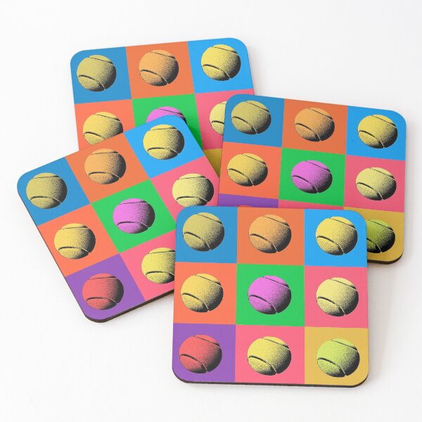 Item preview, Tennis ball in an Andy Warhol style designed and sold by bdws.