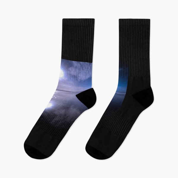 Item preview, Woolacombe Beach in Blue  designed and sold by hawkie.