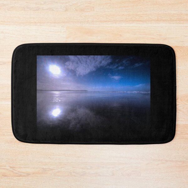 Item preview, Woolacombe Beach in Blue  designed and sold by hawkie.