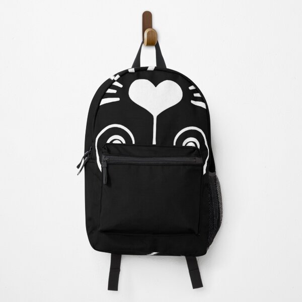 Item preview, cute cat in black and white gift idea - animal face designed and sold by MadandMean.