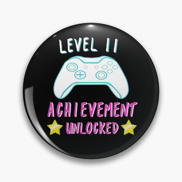 Item preview, Level 11 Birthday Achievement Unlocked Video Gamer designed and sold by NicholiCosplay.