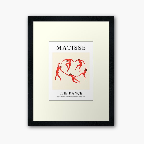 Henri Matisse - The Dance (Tribute to La Danse) Art Print Framed Art Print