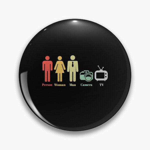 Item preview, Person Woman Man Camera Tv Anti Trump designed and sold by kader85.