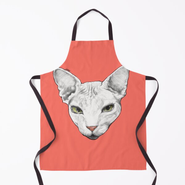 Item preview, Hairless cat Sphynx white designed and sold by Noewi.