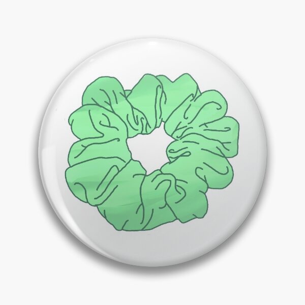 Artikelvorschau, grüne Scrunchie entworfen und verkauft von evae967.