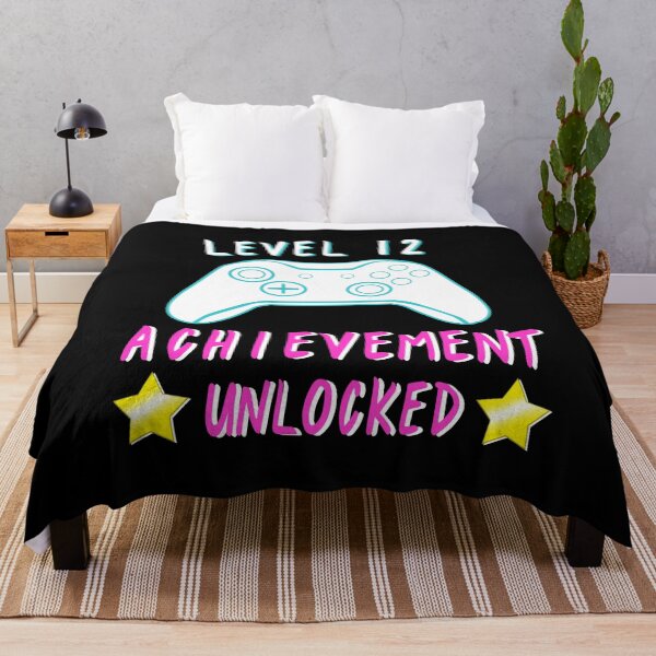 Item preview, Level 12 Birthday Achievement Unlocked Video Gamer designed and sold by NicholiCosplay.